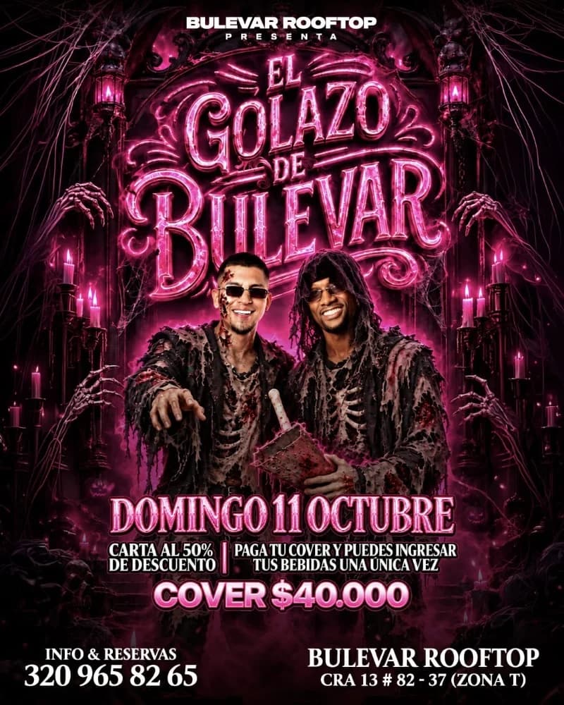 Flyer de EL GOLAZO DE BULEVAR 