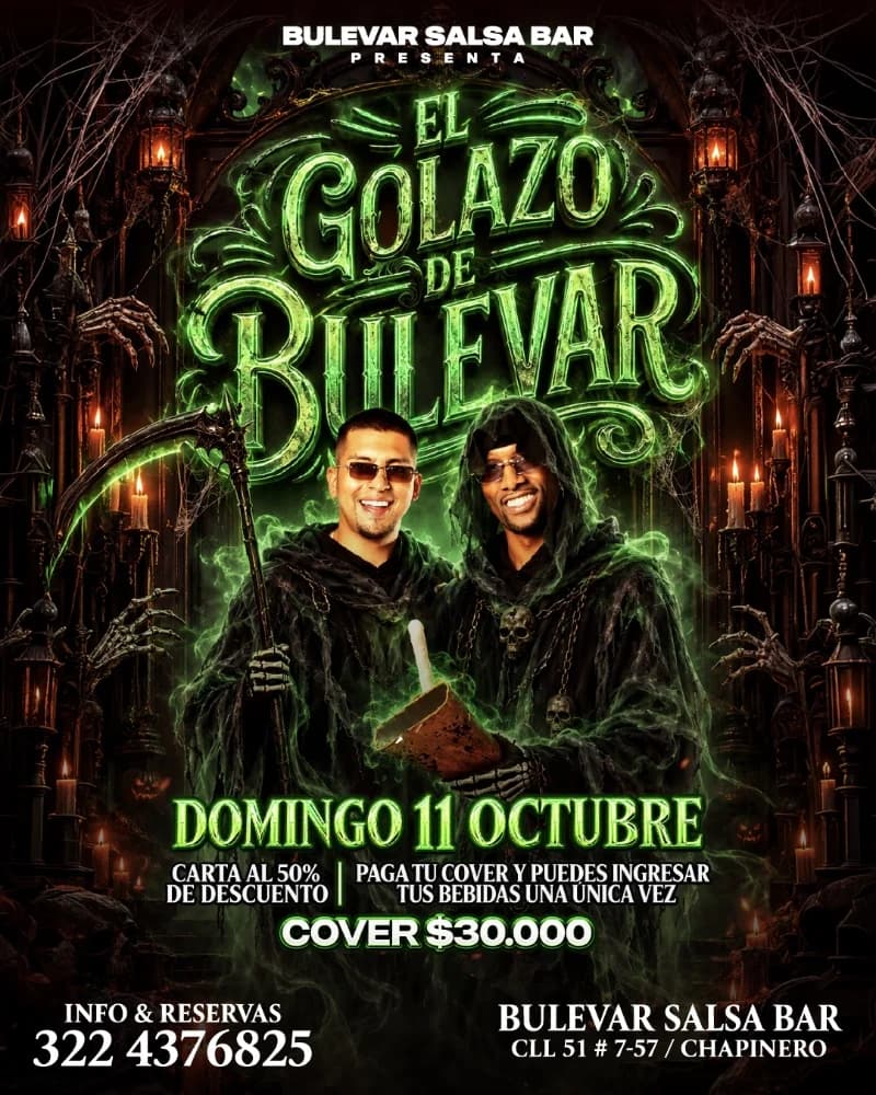 Flyer de El golazo de bulevar 