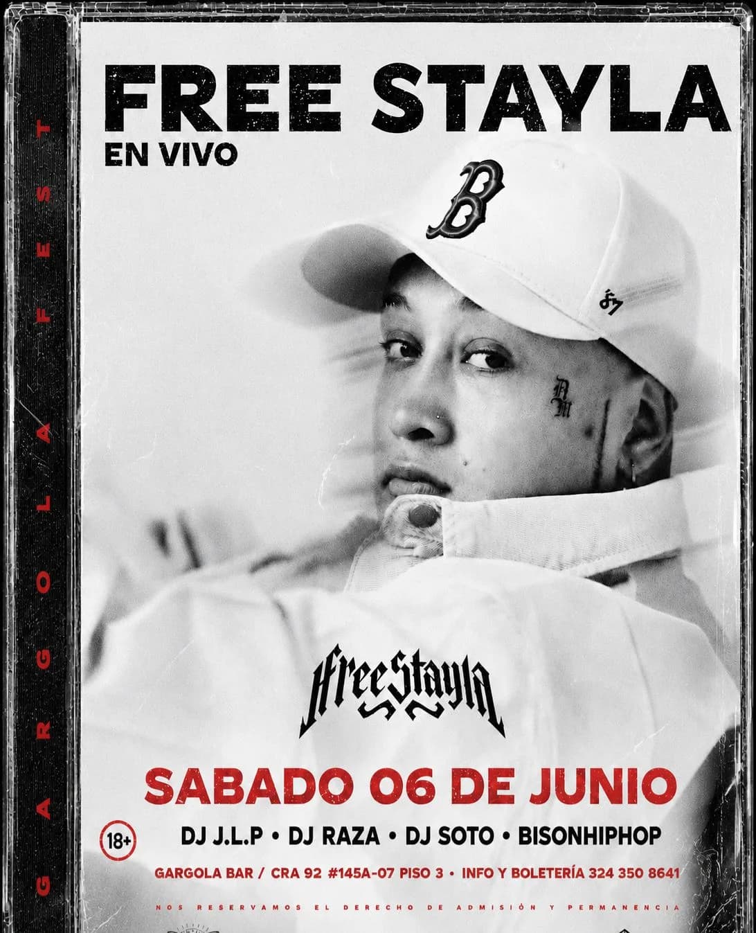 Flyer de Free Stayla - En vivo